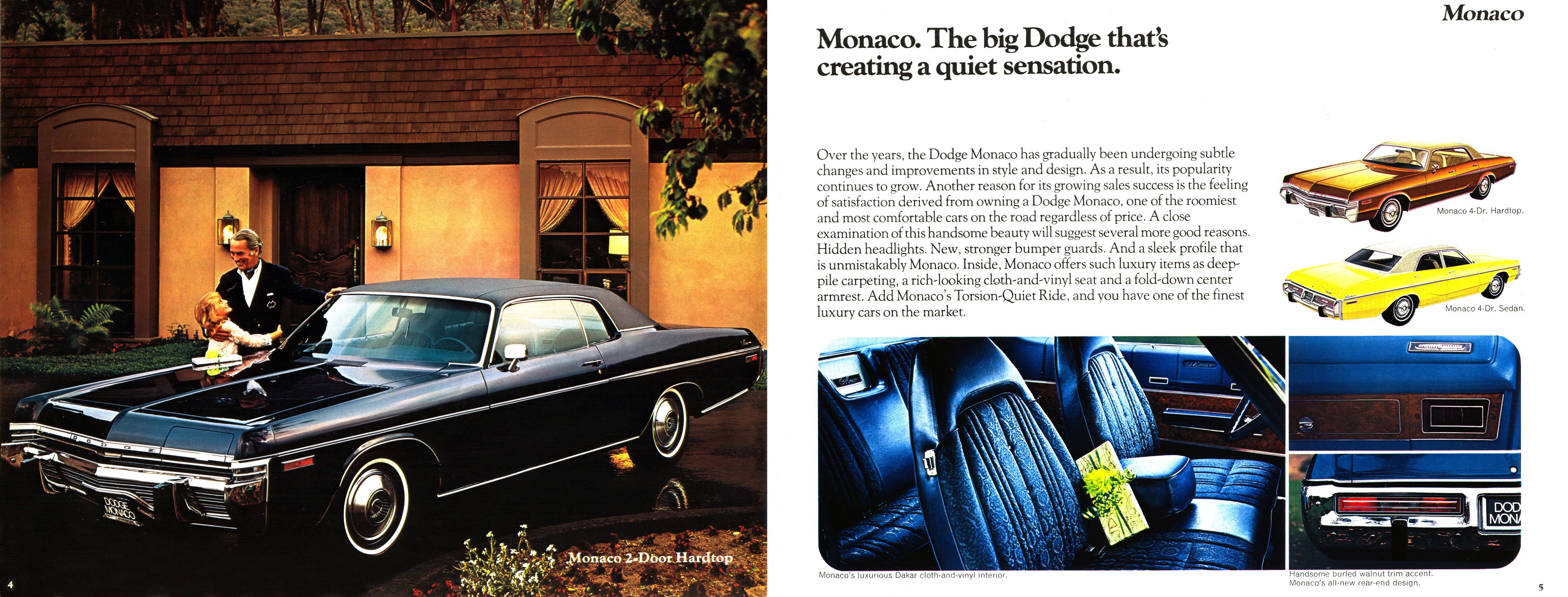 1973 Dodge Full-Line Brochure Page 16